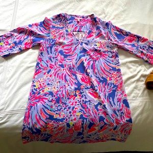 Lilly Pulitzer tunic dress shrimply chic